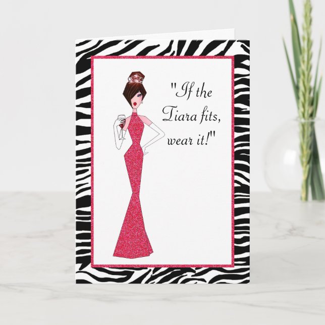 Carte "Si le Tiara tient - porte-le !" (Devant)