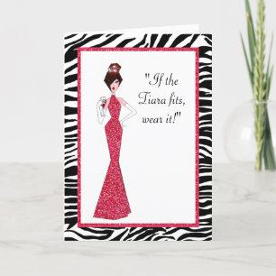 Carte "Si le Tiara tient - Portez-le !"