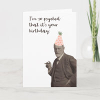 Sigmund Freud Funny Psyché Anniversaire