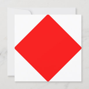 Carte Signal Nautique Foxtrot Lettre F