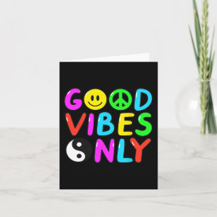 Carte SIGNE DE PAIX AMOUR 60s les années 70 Super hippie