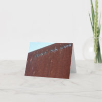 SIGNE DE ROUTE DU RIVERSAIRE SUD New York City NYC