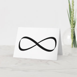 Carte Signe d'infini