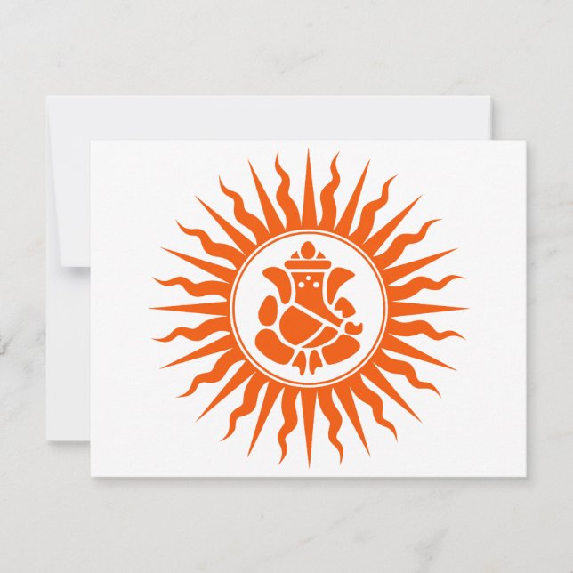 Carte Signe Lord Ganesha (Devant)