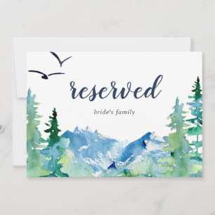 Carte SIGNE RÉSERVÉ Destination Rocky Mountain Destinati
