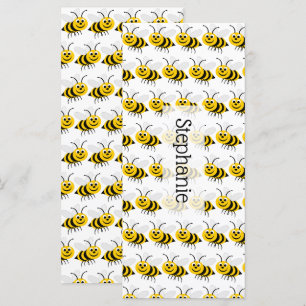 Carte Signet de conception des abeilles
