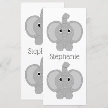 Signet de design éléphant