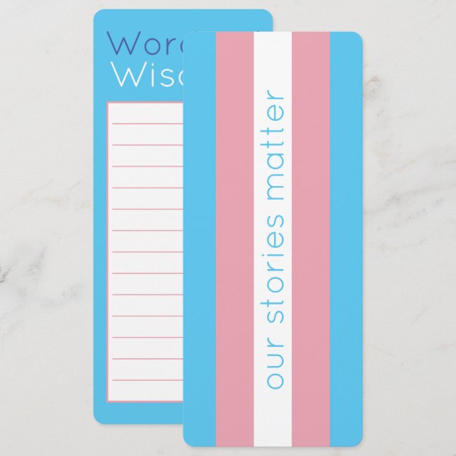 Carte Signet de typographie LGBTQ (Devant / Derrière)