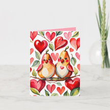 Silencieux Pear Pun Valentine pour Significatif Au