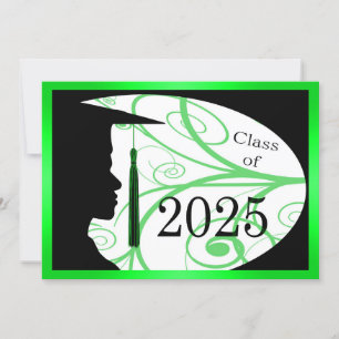 Carte Silhouette homme vert et noir 2025