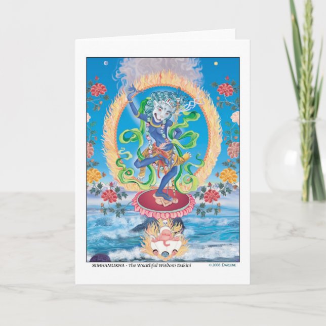 CARTE SIMHAMUKHA (Devant)