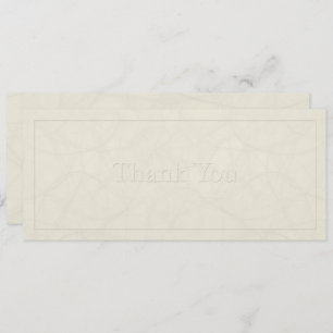 Carte simple 2 Plat - Cartes de Remerciements Symp