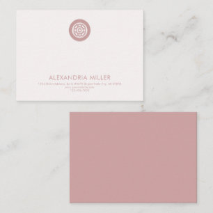 Carte simple et élégante