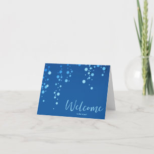 Carte Simple et personnalisé Elégant Bienvenue dans l'éq