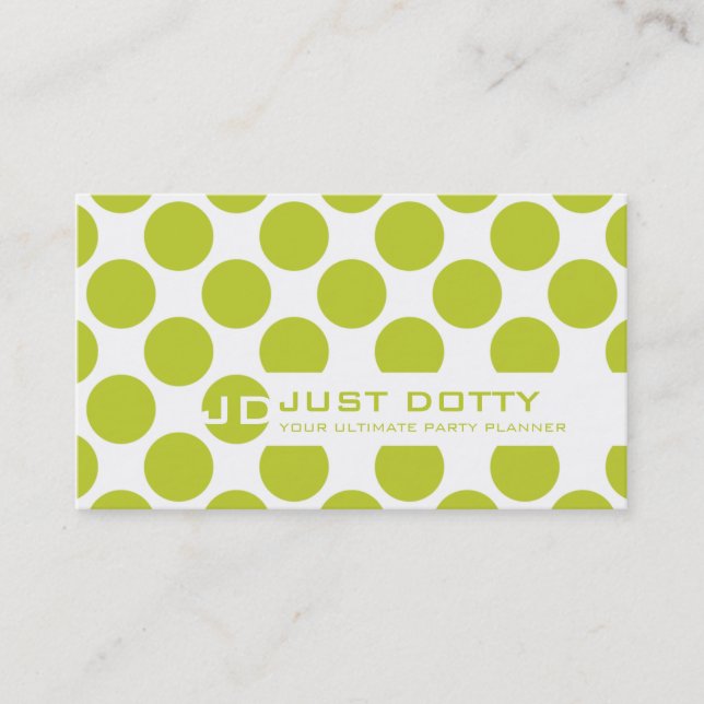 CARTE SIMPLE gras pois citron vert (Devant)