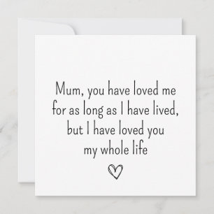 Carte simple Happy Mothers jour