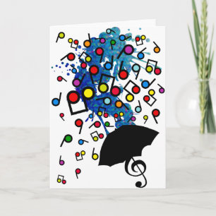 Carte Singin' dans la pluie