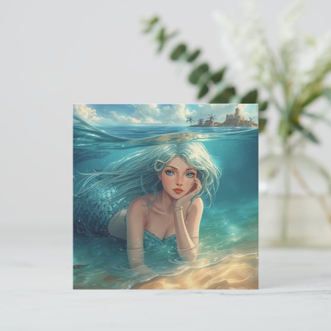 Carte Sirène de l'Horizon de l'Île (Debout devant)