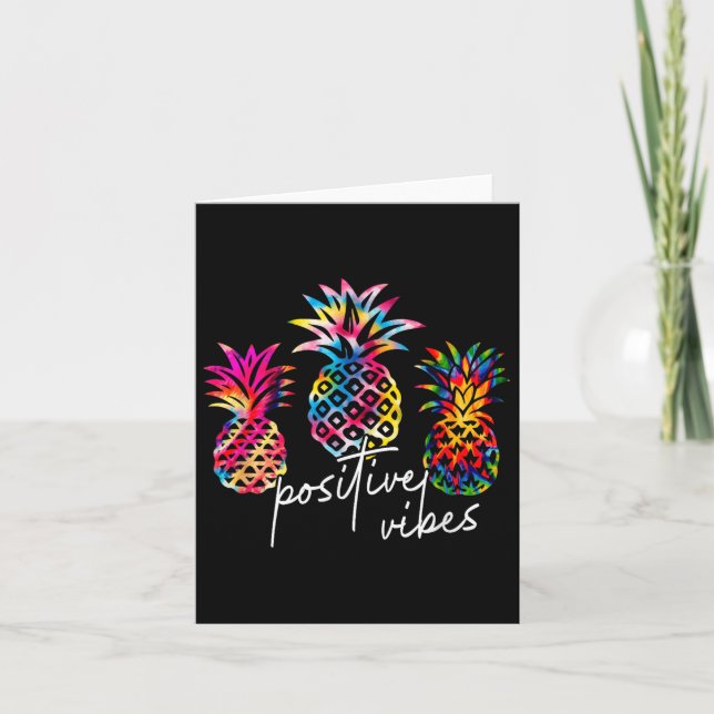 Carte Sitive Vibe Ne Transfer Day Infertility Ivf Tie Dy (Devant)