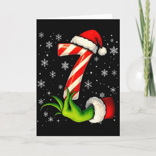 Carte Six Seven Noël drôle de couple correspondant Meme