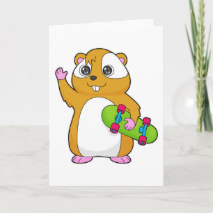 Carte Skate de Hamster