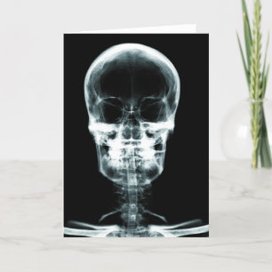 CARTE SKELETON DE VISION X-RAY SKULL - ORIGINAL