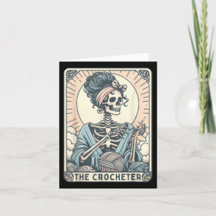 Carte Skeleton Le Crocheter Maman Tarot Card Kitter Croc