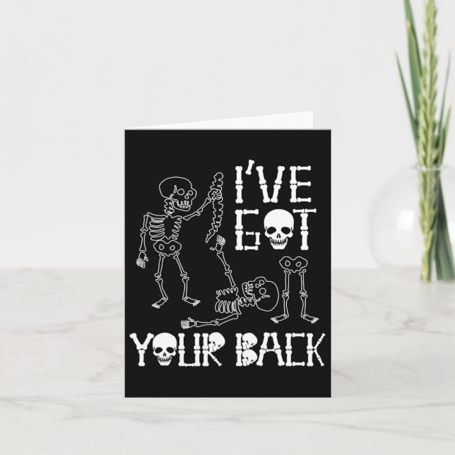 Carte Skeletons Halloween J'Ai Votre Costume Ck Hommes Q (Devant)