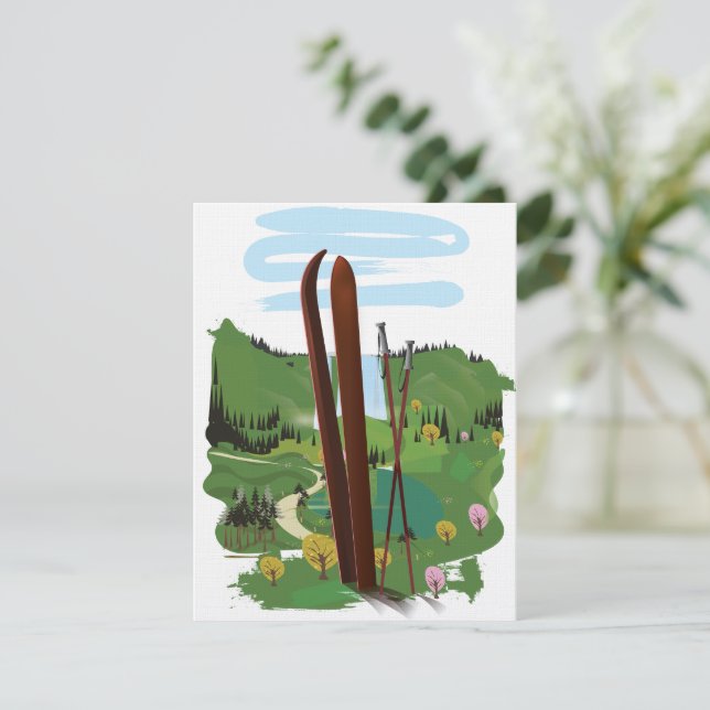 Carte Ski (Debout devant)