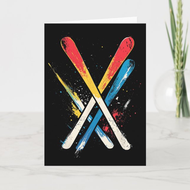 Carte Ski 1  (Devant)