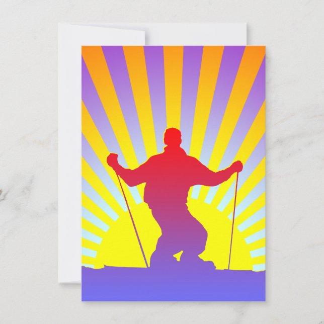 Carte ski alpin (Devant)