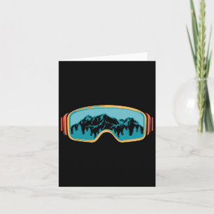 Carte Ski de fond Vintage 80s 90s Snowboard skieurs M