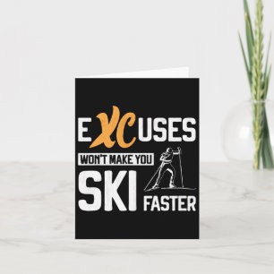 Carte Ski de fond Xc Excuses Ski nordique Biat