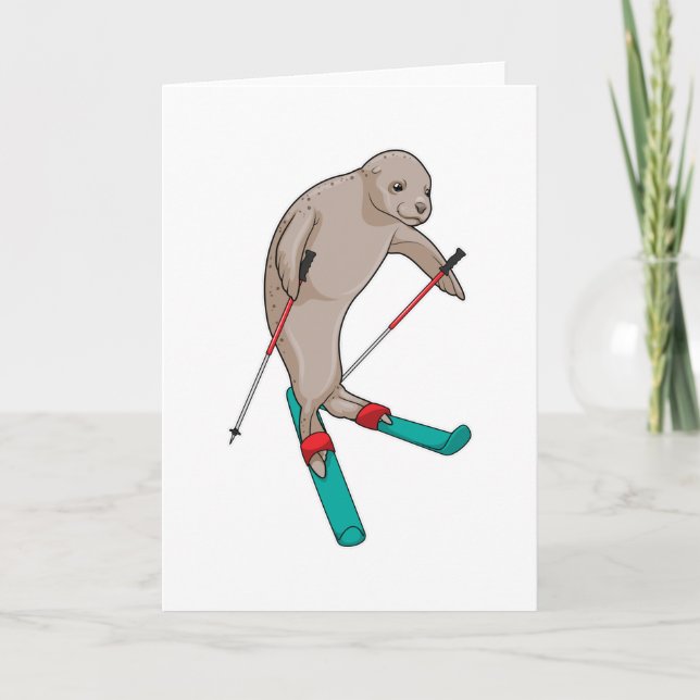 Carte Ski de Seal (Devant)