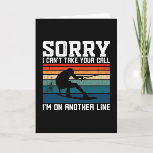 Carte Ski nautique Ski nautique Coucher du soleil