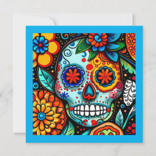 Carte Skull sucre