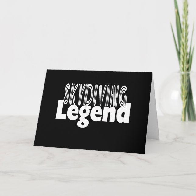 Carte Sky Diving (Devant)