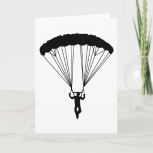 Carte Skydisilhouette
