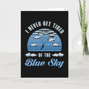 Carte Skydiving Skydive Jump Skydiver Retro Funny Gift