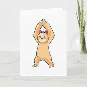 Carte Sloth at Fitness