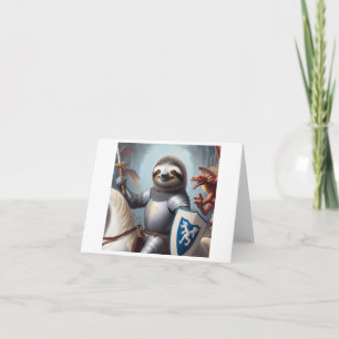 Carte Sloth Knight Fighting Dragons