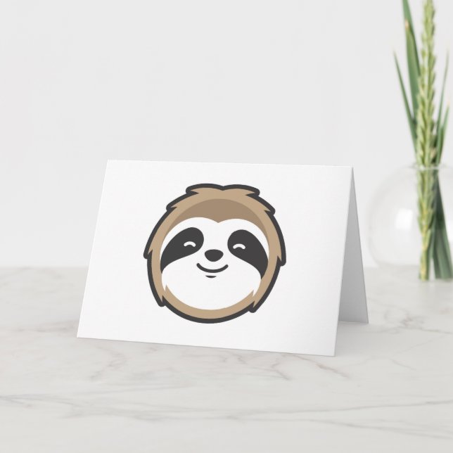 Carte Sloth Mascot (Devant)