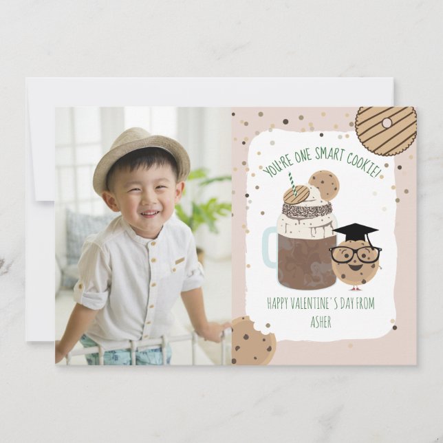Carte Smart Cookie Milkshake Photo Salle de classe Valen (Devant)