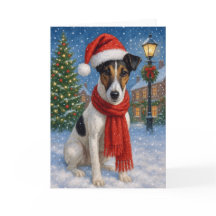 Smooth Fox Terrier Holiday