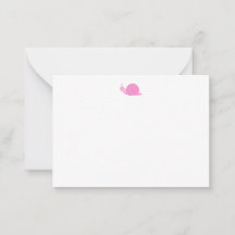 Carte Snail | Papeterie personnelle