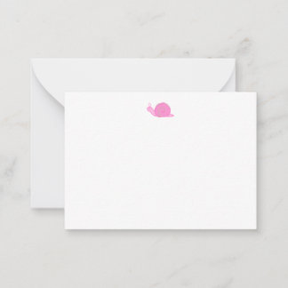 Carte Snail | Papeterie personnelle