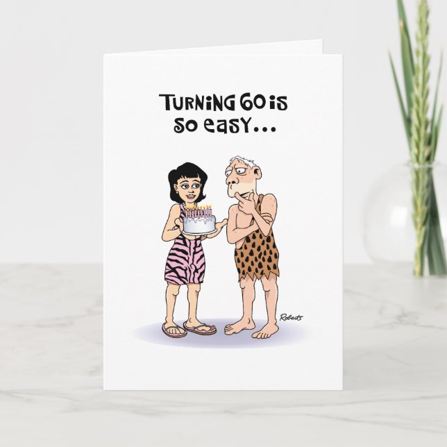 Carte Snarky 60e anniversaire (Devant)