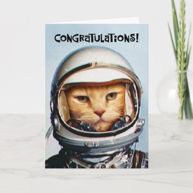 Carte Snarky Cat 30e anniversaire (Devant)