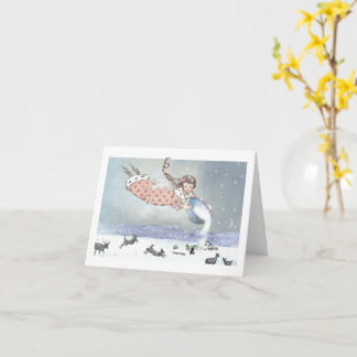 Carte Snow Angel