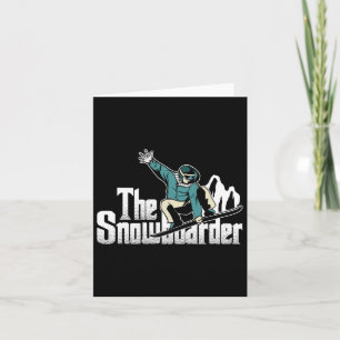 Carte Snowboard Montagnes Hiver Extreme Sports Snowbo